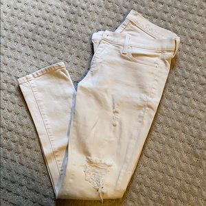 Gap Distressed Girlfriend Jeans